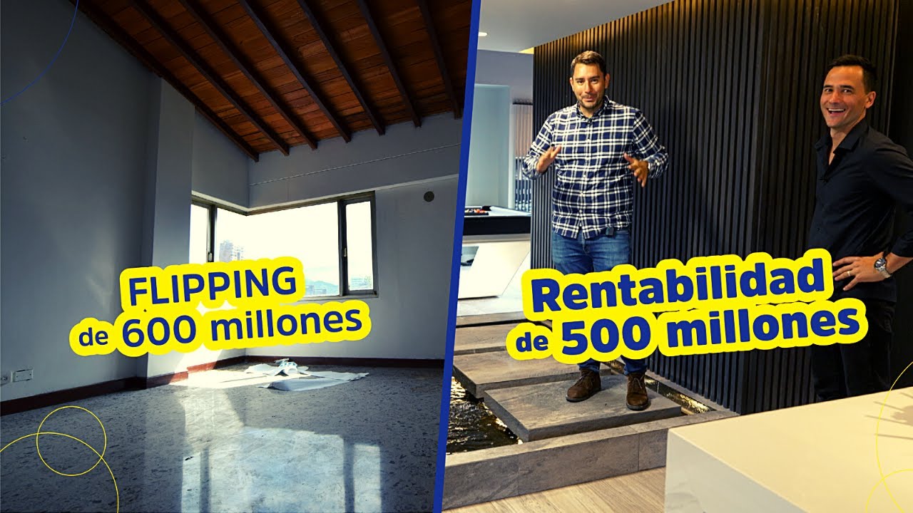 UTILIDAD DE + 100K DÓLARES 💲en un Flipping IMPRESIONANTE  😮. gana dinero con Inversión inmobiliaria