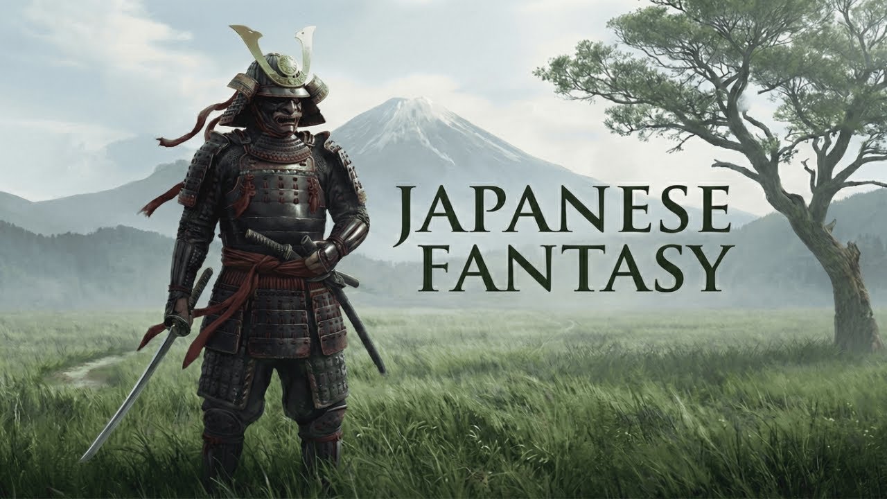 ⛩️JAPANESE FANTASY | Relaxing Ambient Music for Focus & Epic Gaming
