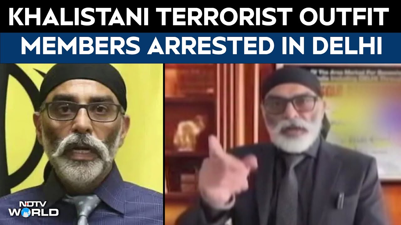 Khalistan Terrorist | Sleeper Cell Members Of Khalistani Terrorist Pannun's Outfit Arrested In Delhi