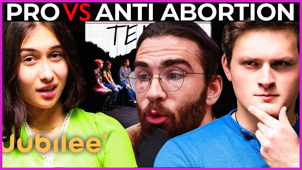 Should Men Have A Say? Pro vs Anti Abortion Teens | HasanAbi reacts to Jubilee