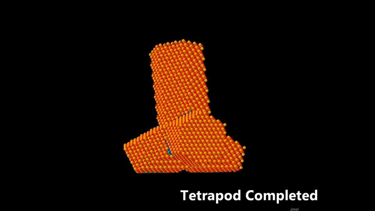 ZnTe Tetrapod 2 movie