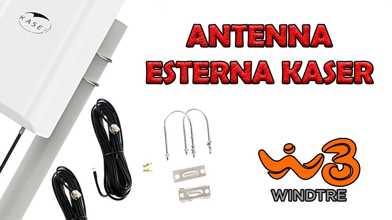 Antenna KASER con FWA WindTre [La mia esperienza] 📡📡📡