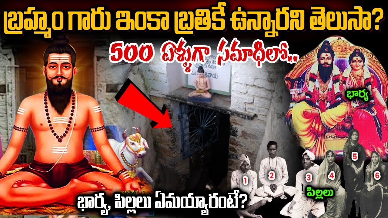 బ్రహ్మం గారు ఇంకా బ్రతికే ఉన్నారని తెలుసా? | Pothuluri Veerabrahmendra Swamy Biography |#telugufacts