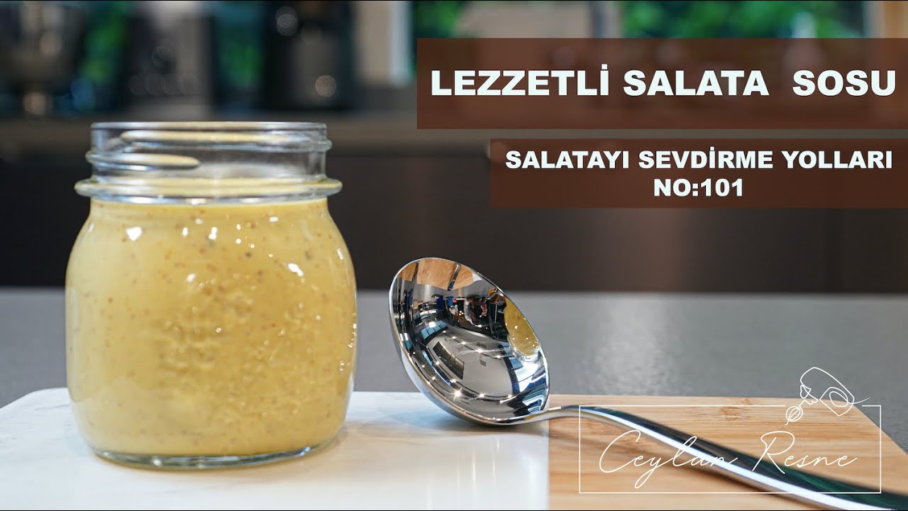 Sağlıklı Ballı Hardal Sos / Salataları Lezzetlendirin