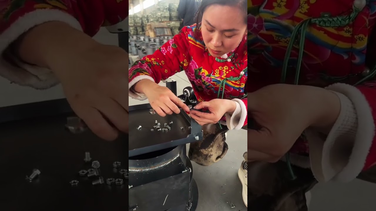 Firewood Stove Country Firewood Rice PortableIron Pot Stove wood stove..