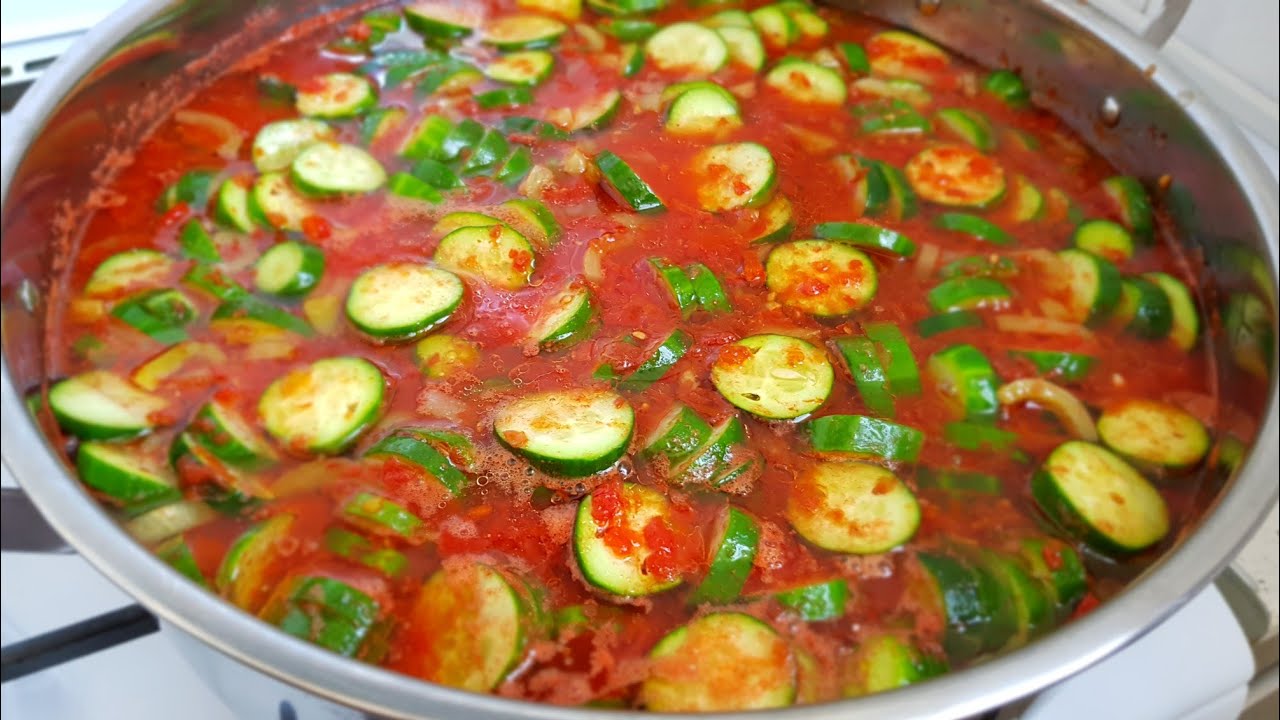 САЛАТ ИЗ ОГУРЦОВ безумно вкусный/ Жуда маззали БОДРИНГ САЛАТ КИШ УЧУН