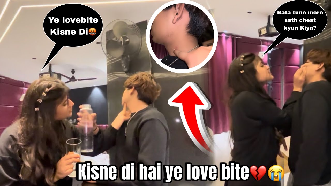 Golu kisne di hai ye lovebite💔😭tumne mujhe bhut bada dhoka diya hai😭||#youtube #breakup 