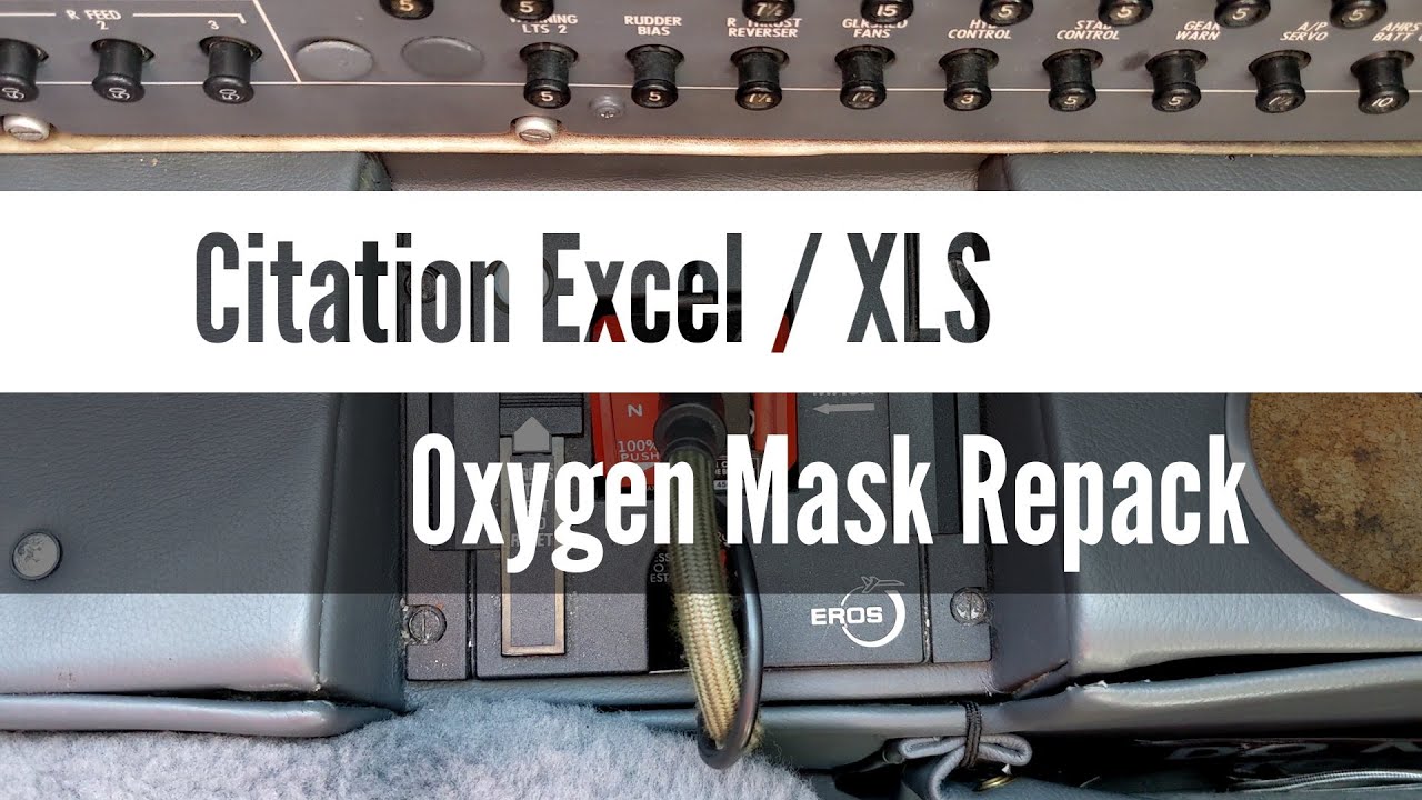 Citation Excel / XLS - Oxygen Mask Repack