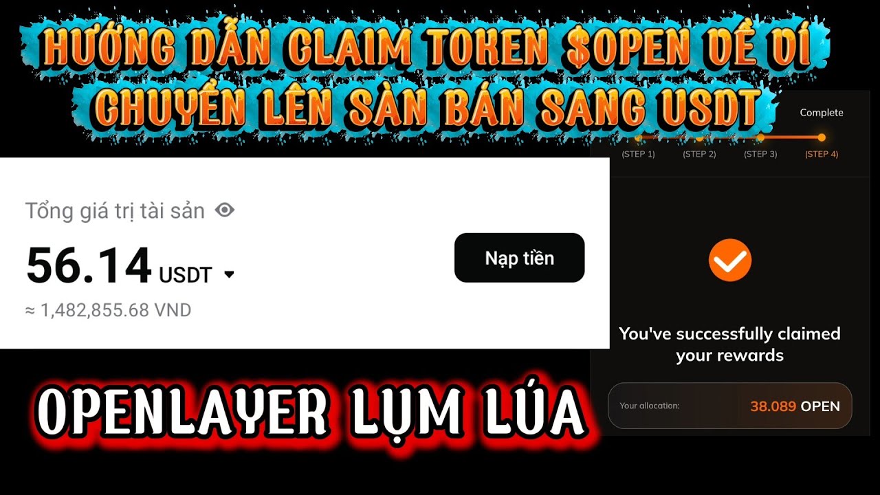 🌐 Hướng dẫn Claim Token $OPEN (OpenLayer) & Bán Trên Sàn