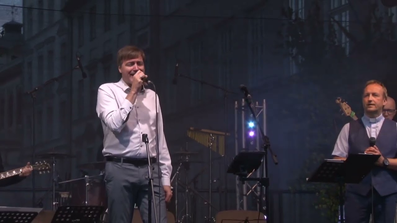 Tu mani cel/ You raise me up. Gints Kronbergs& Atis Auzāns Doma laukums, LELB 100. gade 30.07.2022