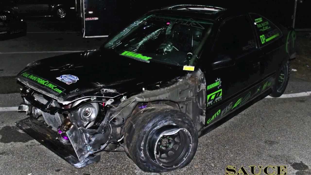 9 Second Honda Civic Car Crash at 170 MPH (Tribute to the Dynamic Peformance Coupe)