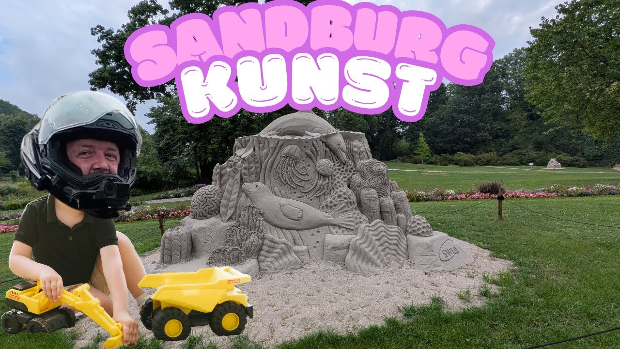 🤩 Ludwigsburg Sandburg Kunst🤩 (Motovlog #13)