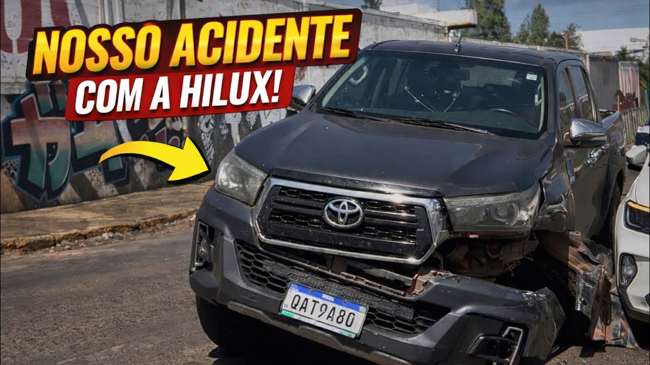 🚨BATEMOS A HILUX! O que era pra ser um dia normal acabou virando um grande prejuízo…