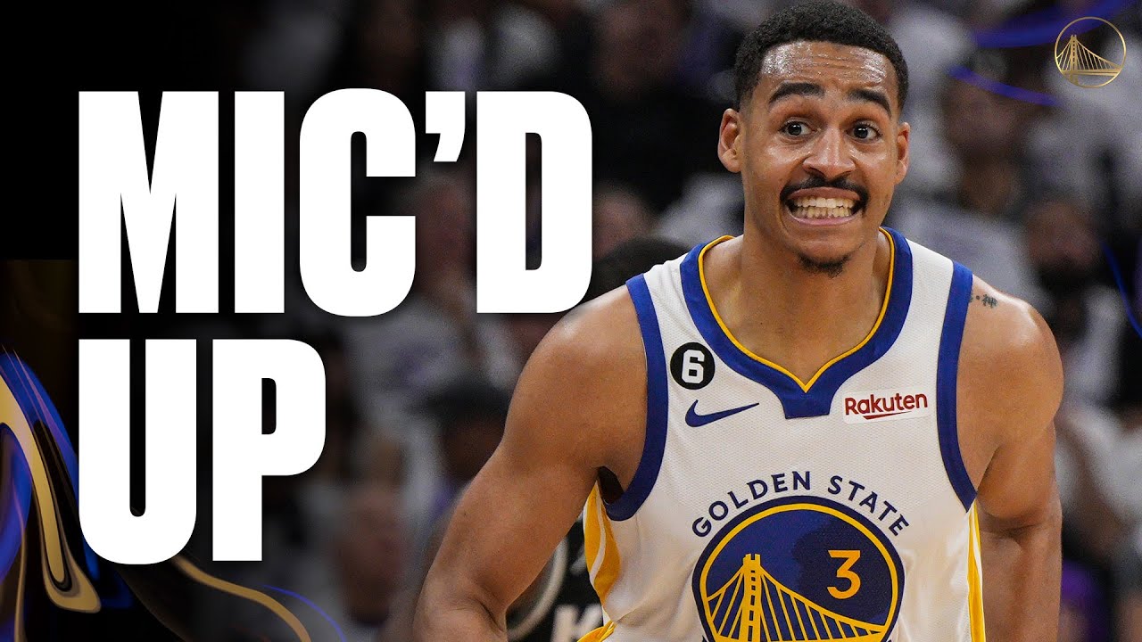 Jordan Poole Brings the MIC'D UP ENERGY against Kings | 2023 First Round