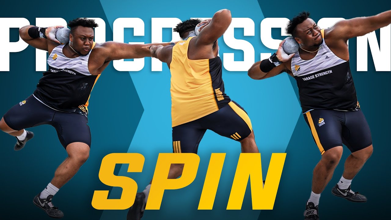 The Perfect Drill Progression For Shot Put Spin Technique