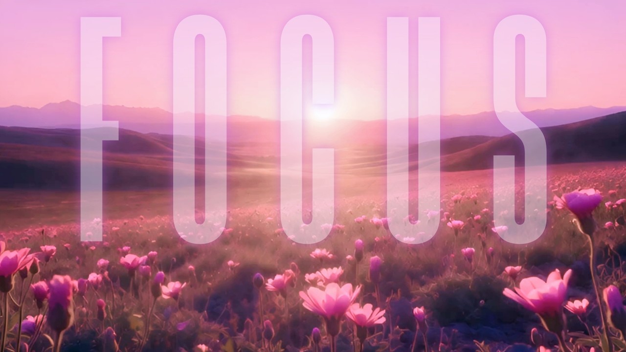 Pink Valley of Calm | Deep Focus Ambient Music #jqkart