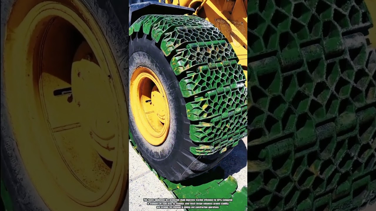 Best Innovation: Way to Heavy Equipment Tire Protection Chain for Maximum Ground Grip