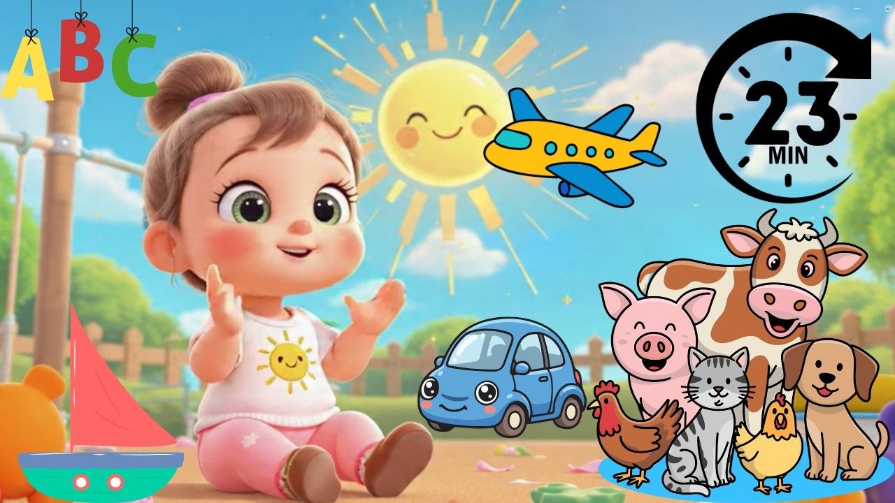 Aprender Brincando | Compilado |#horadasolzinha #aprenderbrincando #musicainfantil #educaçãoinfantil