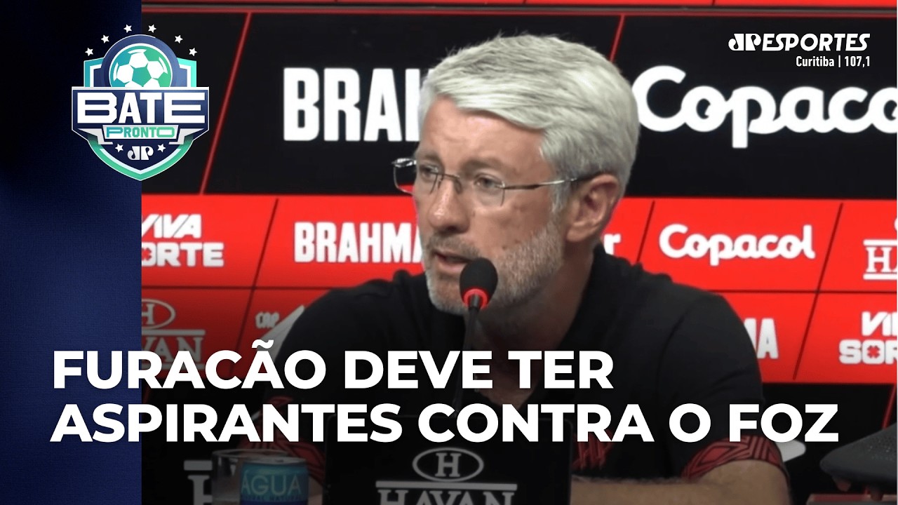 Furacão deve ter aspirantes contra o Foz