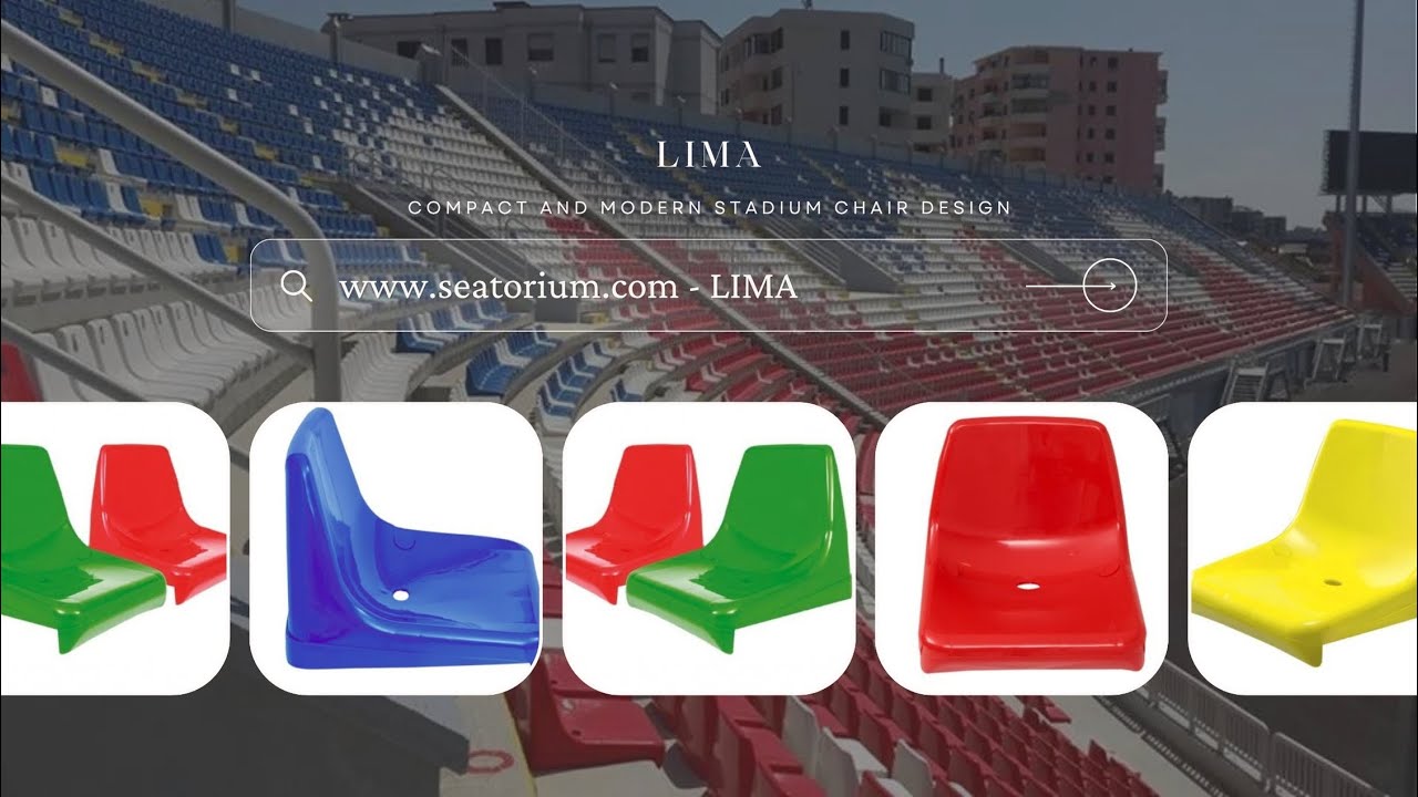 Compact and Modern Stadium Chair Design - LIMA
