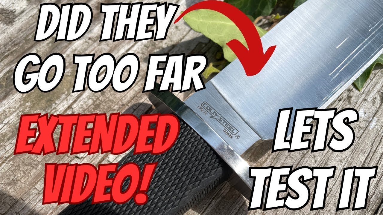 COLD STEEL RECON SCOUT TESTING ( EXTENDED VERSION)