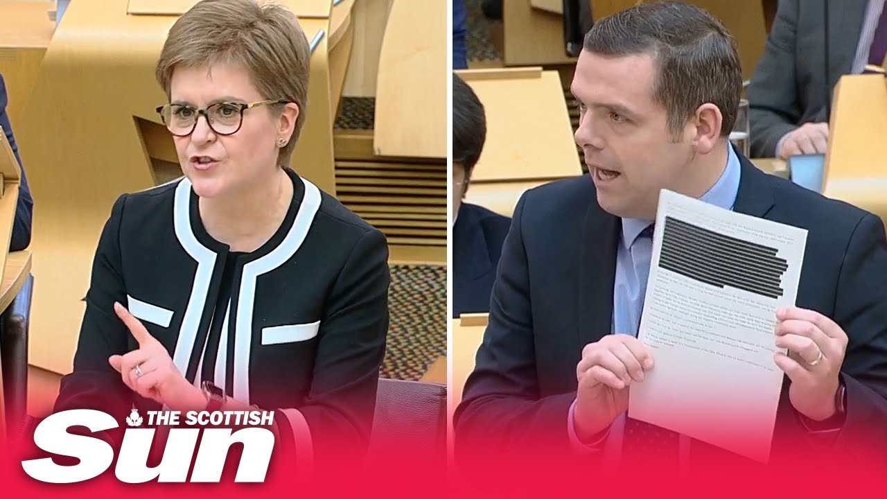 FERRY FIASCO: Douglas Ross challenges Nicola Sturgeon over why John Swinney signed off ferry deal