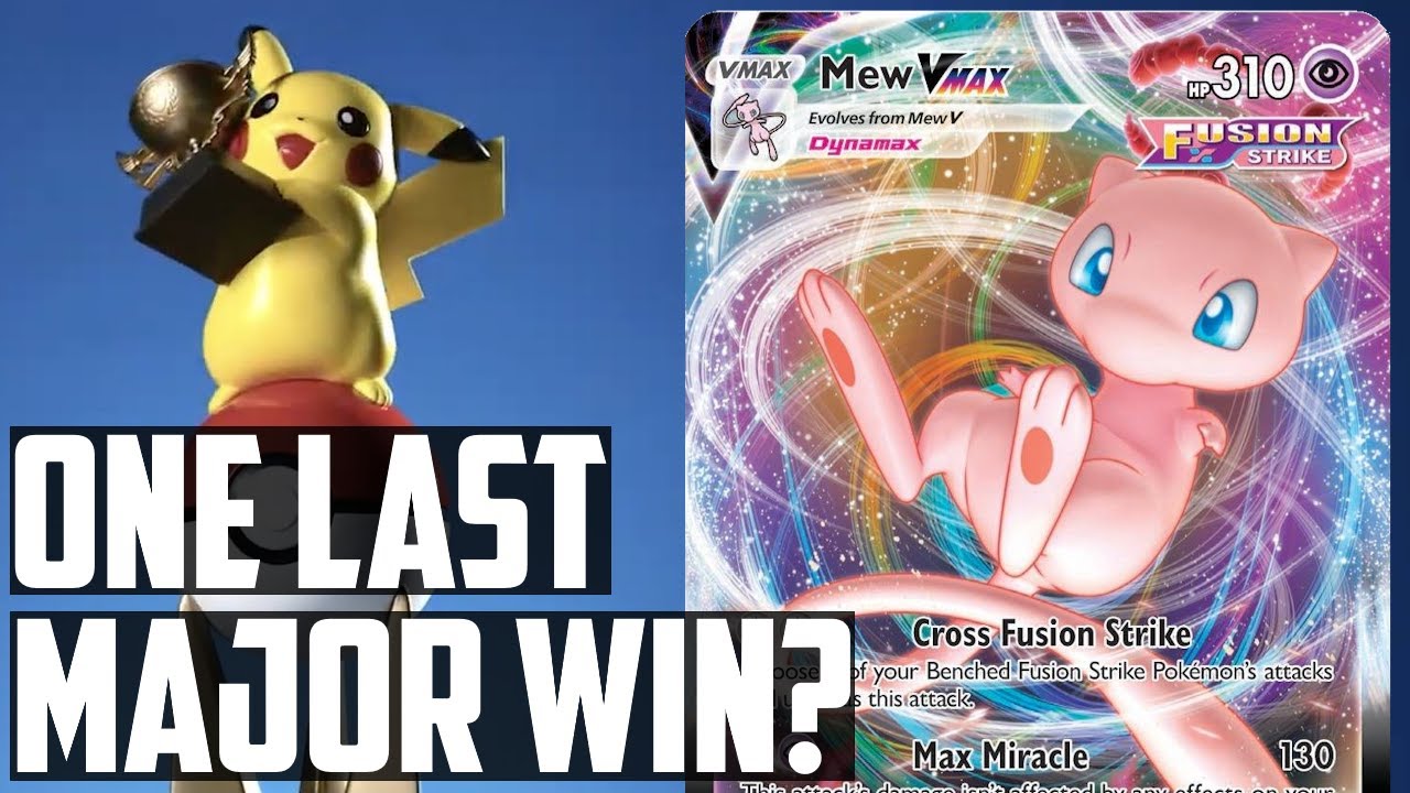 THE LAST CHAMPIONSHIP MEW VMAX DECK BUILD?! - (Pokemon TCG Deck List + Matches)
