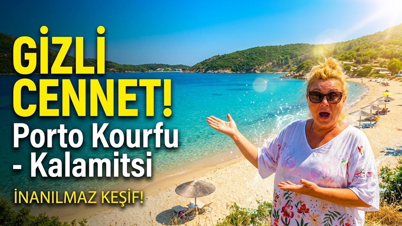 Sithonia'da Harika Bir Keşif: Porto Kourfu & Kalamitsi'ye Yolculuk!