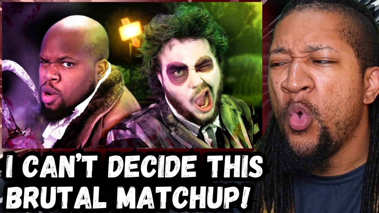 Beetlejuice vs Candyman - RAP BATTLE! (Freshy Kanal) | Reaction!