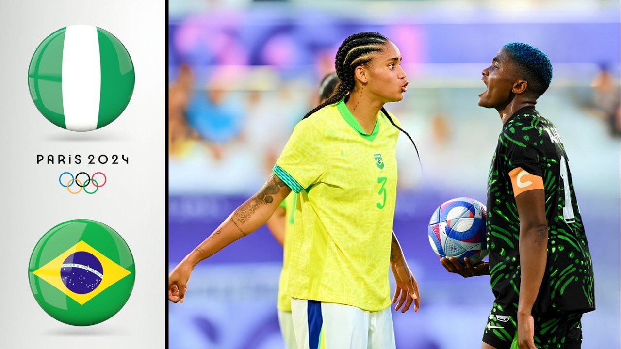 Nigeria vs Brazil | Extended Highlights | Group Stage | Paris 2024