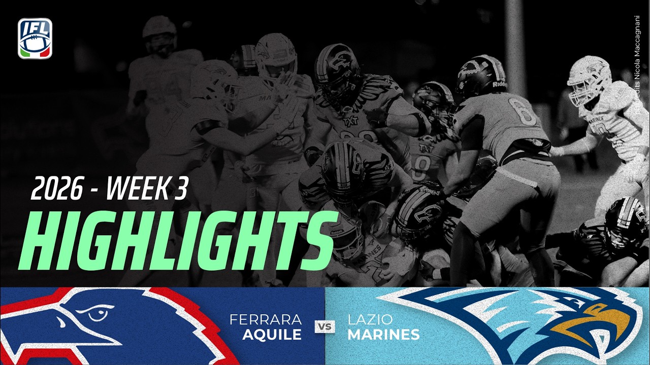 HIGHLIGHTS - Week 3 - Aquile Ferrara vs Marines Lazio