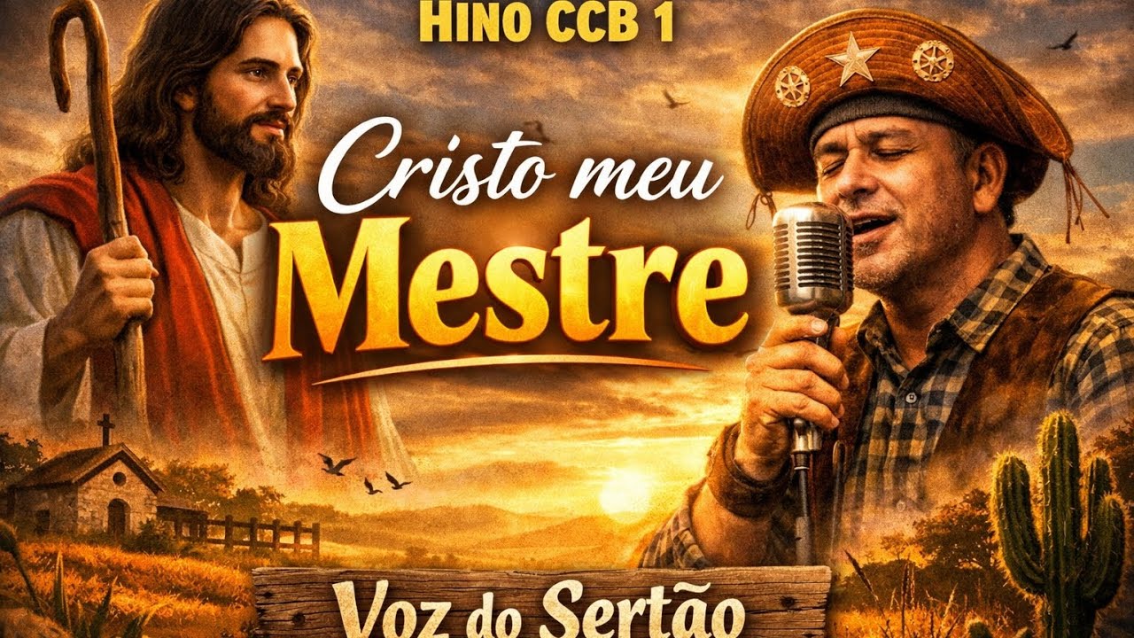 Hino CCB 1 – Cristo Meu Mestre | Voz do Sertão (Louvor que Edifica) #cristomeumestre #hinoccb1 #ccb 