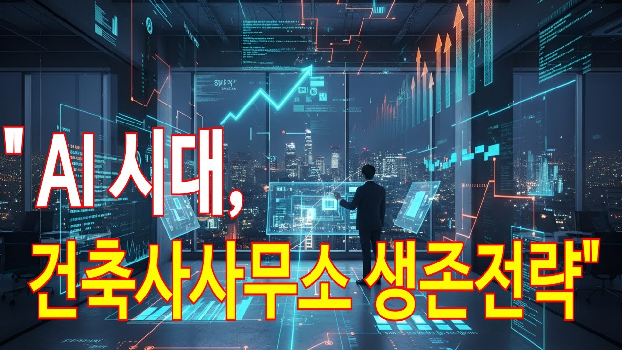30년 경력 건축사가 말하는 AI 시대 건축사사무소 생존전략 | 현금흐름 중심 운영법