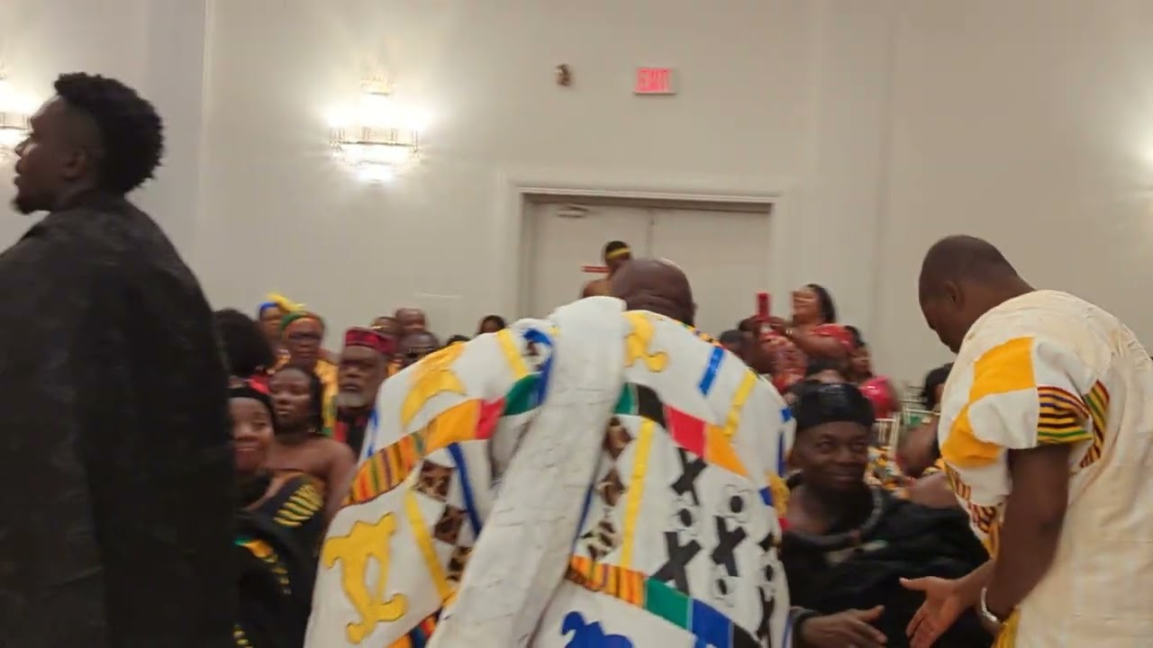 PART THREE OF TORONTO ASANTEHENE AND QUEEN MOTHER TOOK AN OATH AT TORONTO CANADA