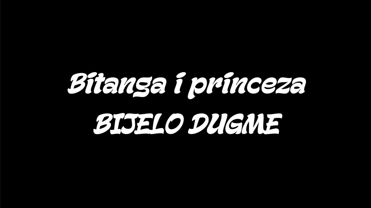 Bitanga i princeza - BIJELO DUGME [cover/fingerstyle/instrumental/tekst]