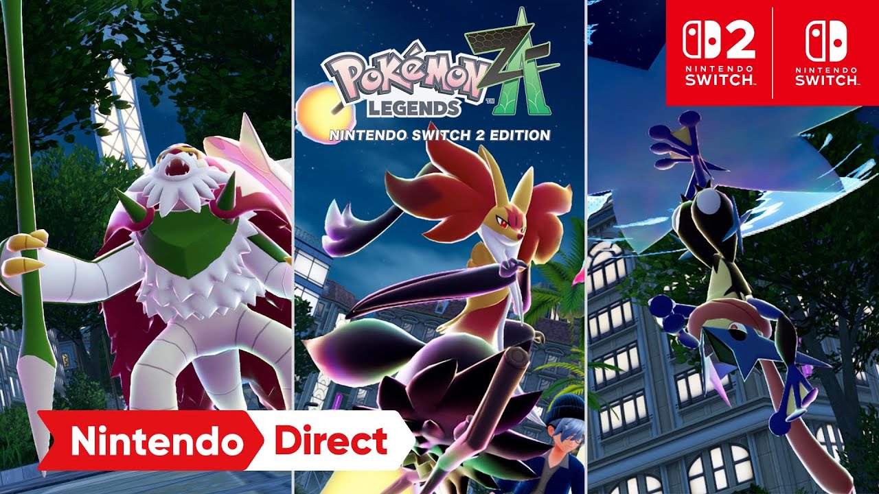 Pok&eacute;mon Legends: Z-A &ndash; Nintendo Direct 9.12.2025