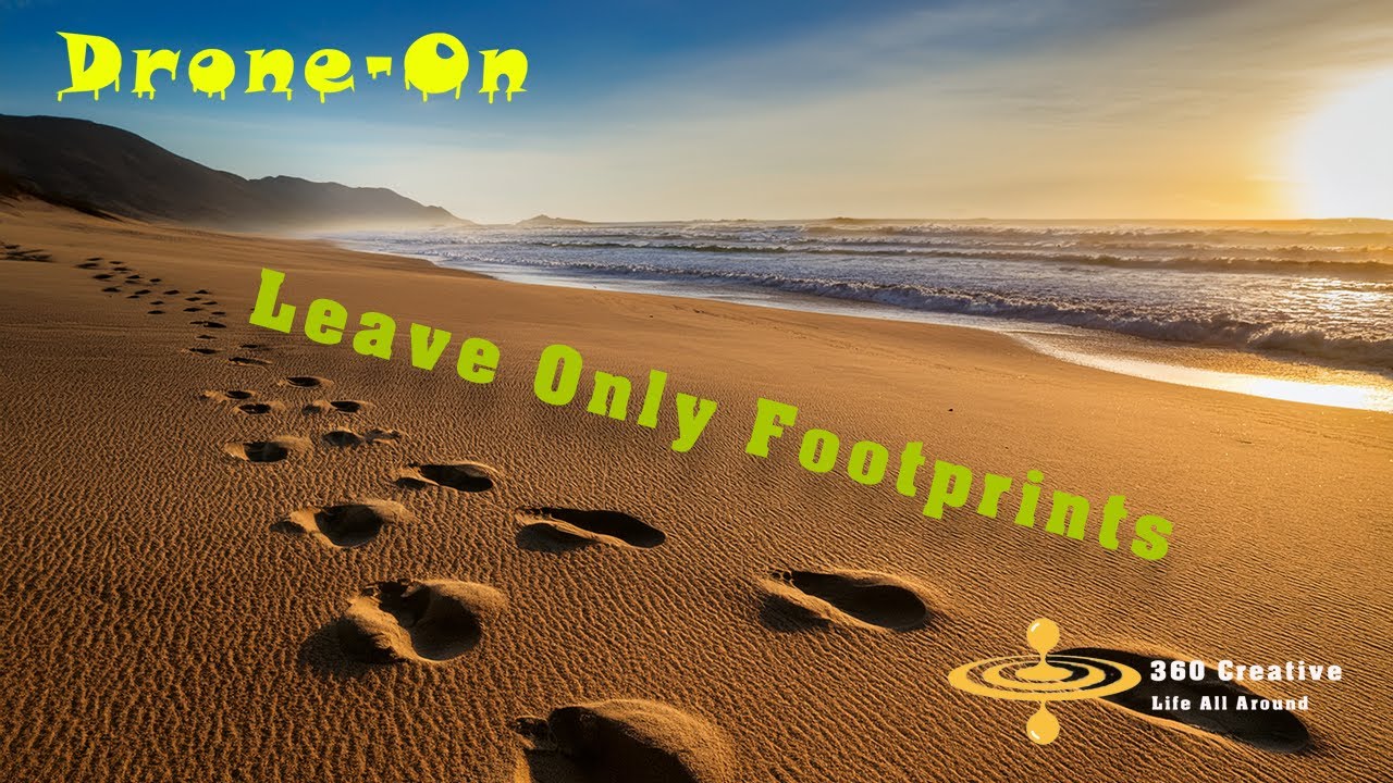 Leave Only Footprints. A Tour of Tenby.