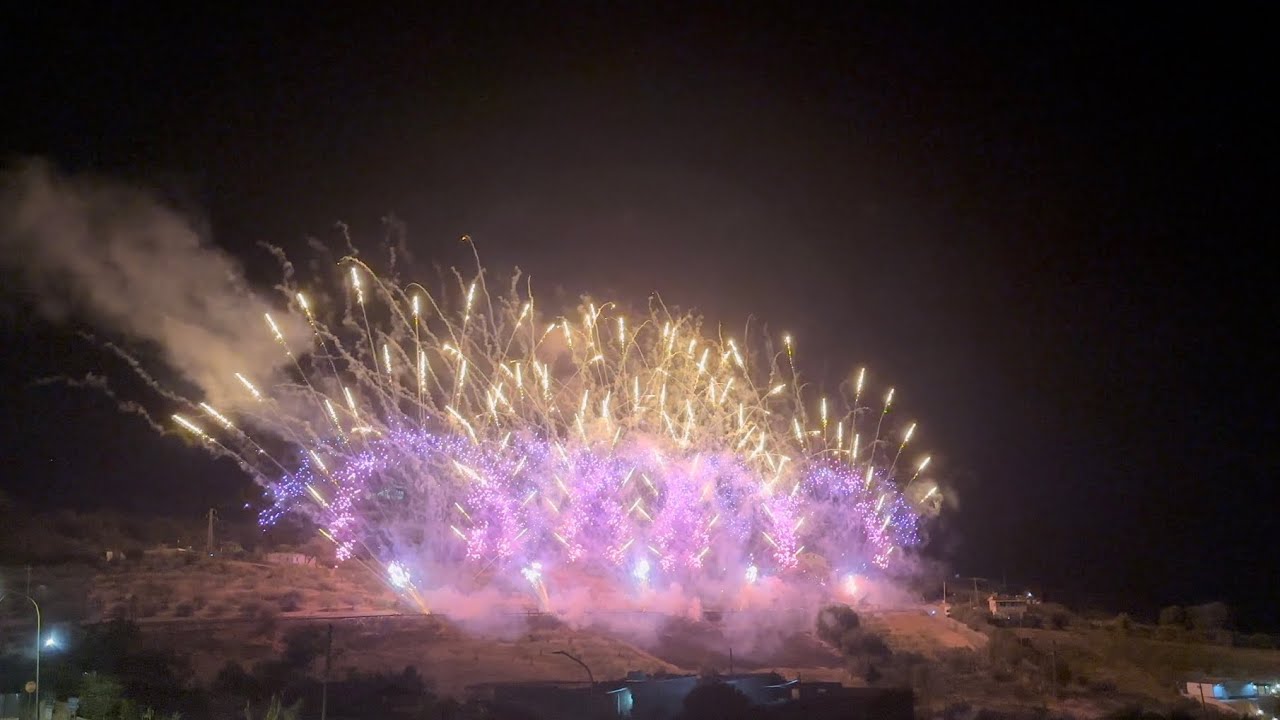 4K - Villafranca Sicula 3 Agosto 2024 - Saluto San Giovanni Battista - Fa.Si.Ma. Spina