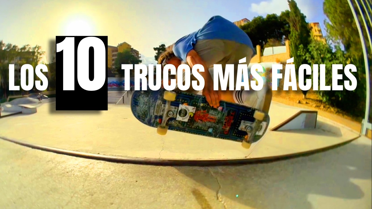 Los 10 trucos más fáciles✅ en el #skateboarding ‼️ o #surfskate