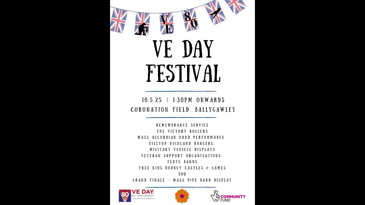 VE Day Festival In Ballygawley (Full Event) 10/05/25