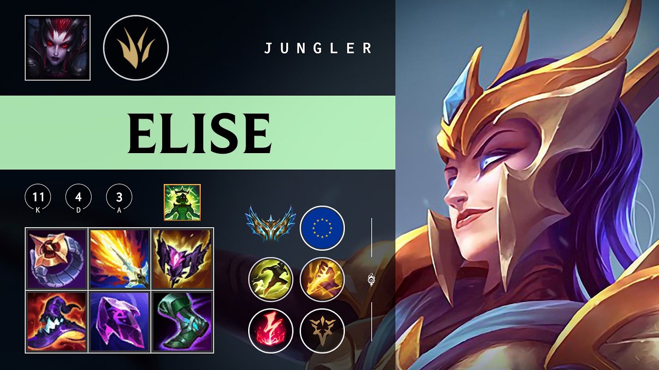 Elise Jungle vs Jayce - EUW Challenger Patch 26.05