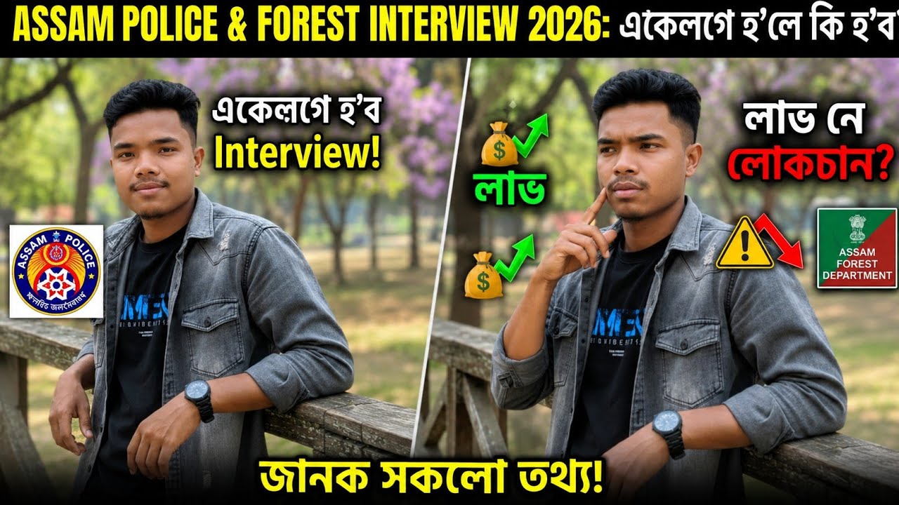 Good news ASSAM POLICE interview কেতিয়া cm sir কলে / Assam police ￼ Forest ￼ interview 2026 