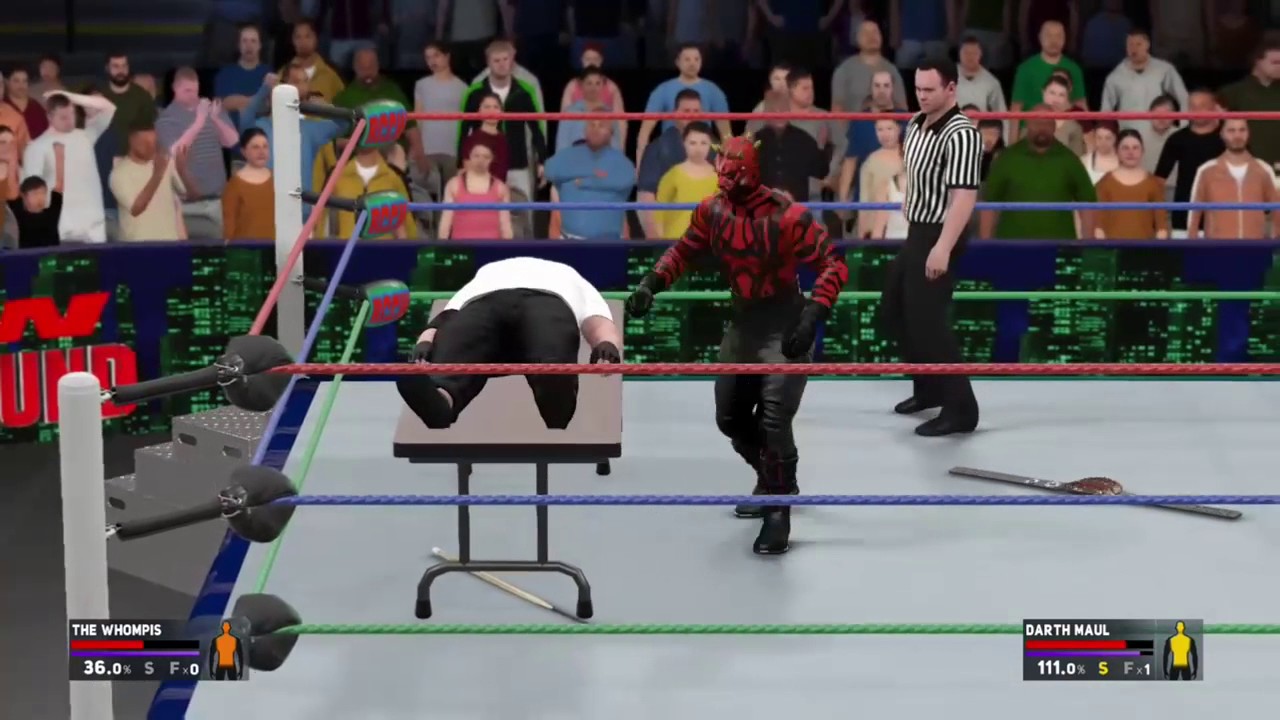 The Whompis' Last Chance: The Whompis VS Darth Maul for the Hardcore Championship