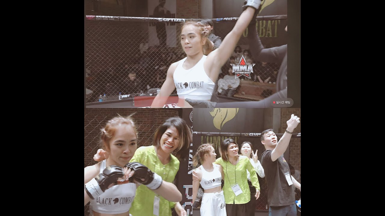 LÒ THỊ PHUNG TẠO ĐỊA CHẤN Ở HÀN QUỐC  KIMURA 59 GIÂY KHIẾN BLACK COMBAT BÙNG NỔ