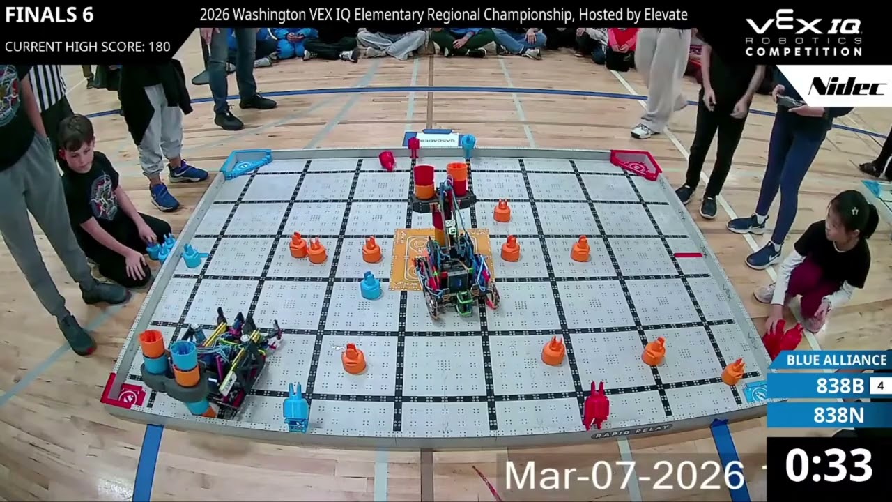 2026 Washington VEX IQ ES Regionals Finals Matches | Vex Mix & Match