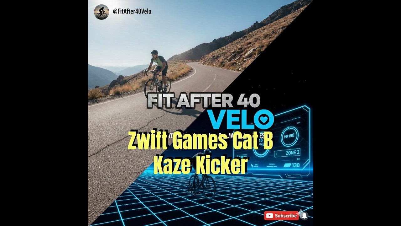Zwift Games Race Cat B, Kaze Kicker