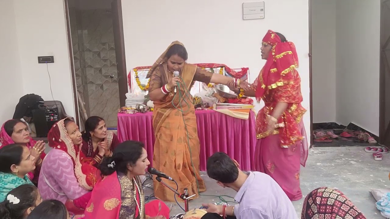 इस भजन पर💃डांस पहली बार//राधे लौट के आऊंगा @LuxmirasilaHaryana 
