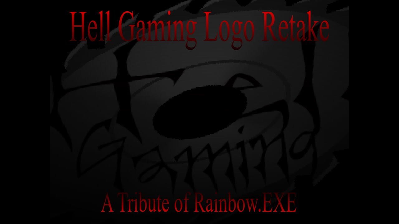 Hell Gaming Logo Retake (A Tribute of Rainbow.EXE)