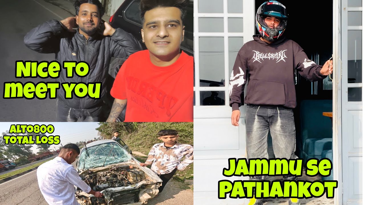 Jammu Se Pathankot Raste Mein Bhayankar Accident 😱 | Live Video