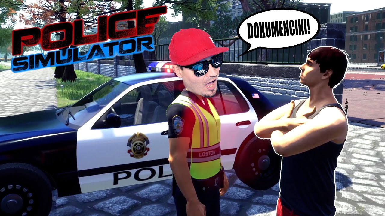 MÓJ STAŻ W AMERYKAŃSKIEJ POLICJI! *miasto się boi* 👮‍♂️ Symulator Policjanta
